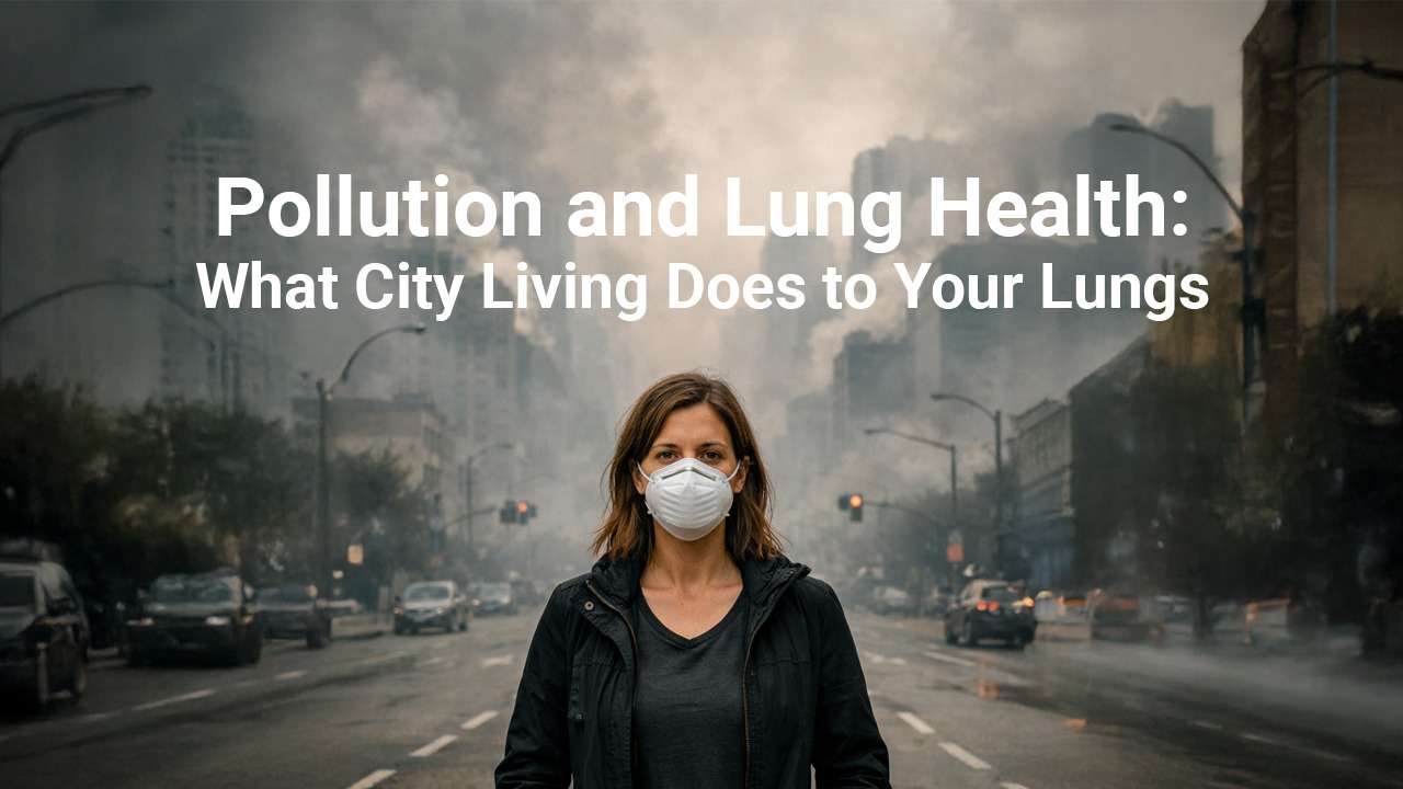 Read more about the article Pollution and Lung Health: What City Living Does to Your Lungs
