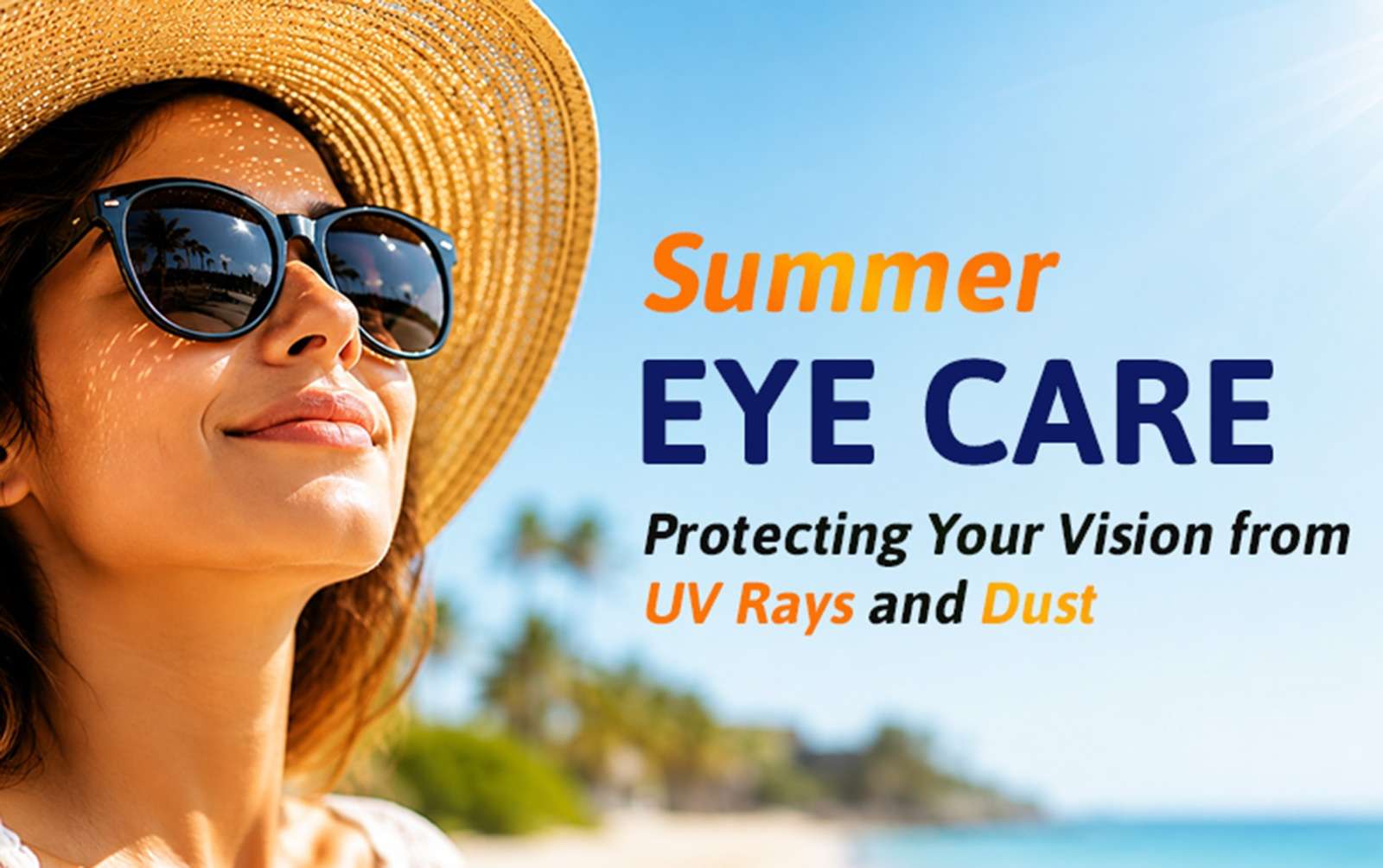 Read more about the article Summer Eye Care: Protecting Your Vision from UV Rays and Dust